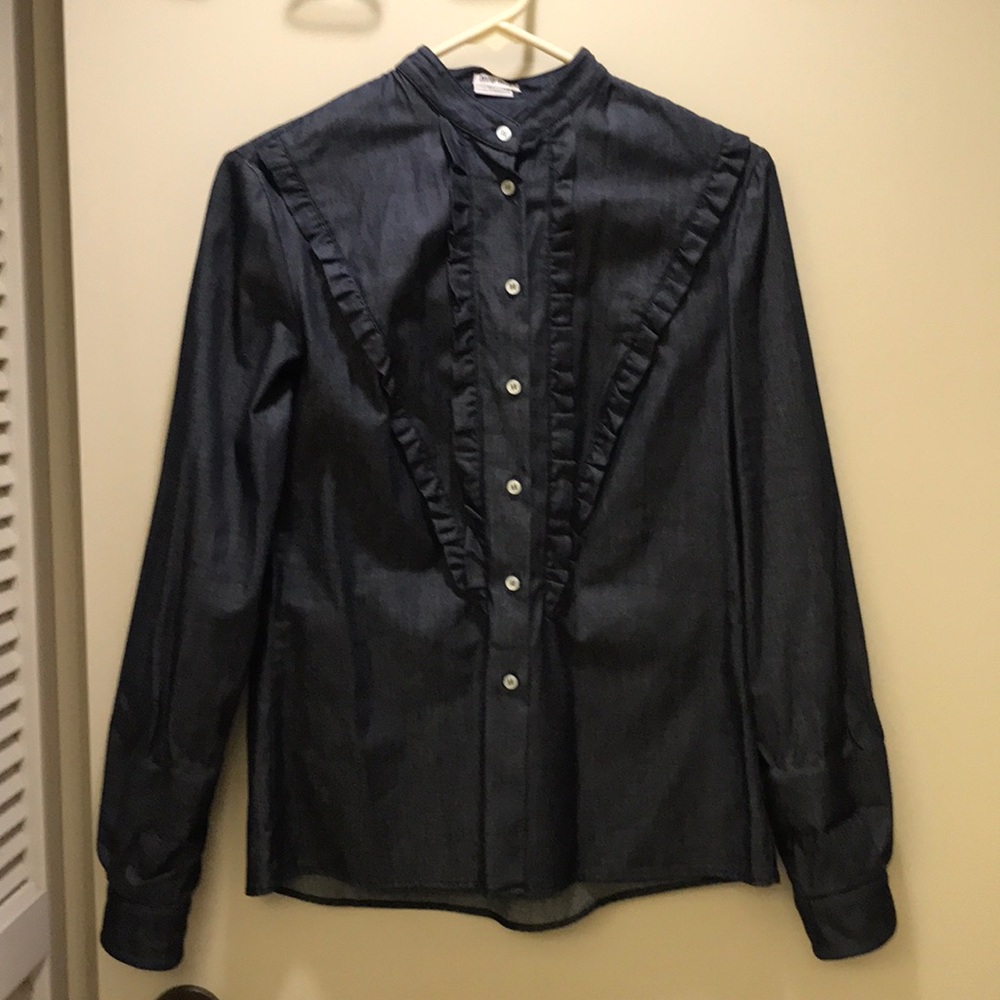 Miu Miu Denim Button Down - image 1